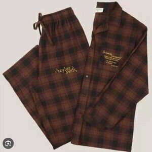 Taylor Swift I Almost Jumped In Pajama Set Official Evermore - Medium
